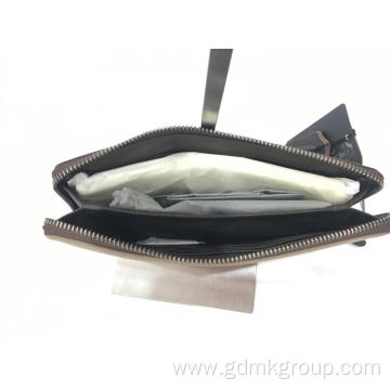 Men's Clutch Bag Leather Casual Wallet Envelope Bag